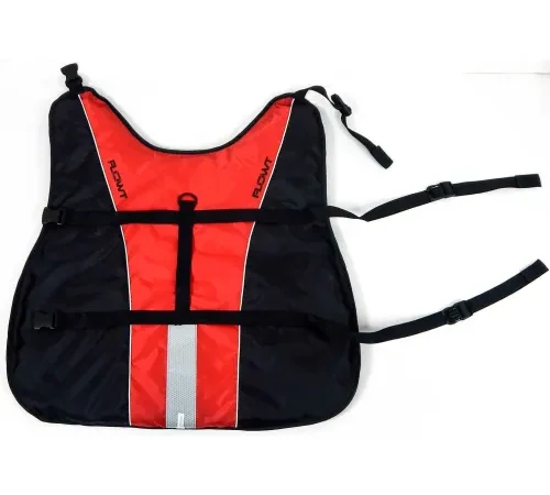 Flowt 40902-2-XL Dog Life Vest, Red, X-Large