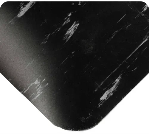 Wearwell® Tile-Top" SpongeCote® Anti Fatigue Mat 7/8" Thick 2' x Up to 60' Black