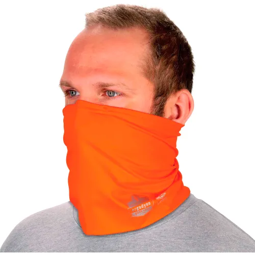 Ergodyne Chill-Its 6489 2-Layer Cooling Multi-Band, Performance Knit, S/M, Hi-Vis Orange