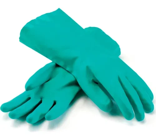 PIP Unlined Unsupported Nitrile Gloves, 15 Mil, Green, XL - Pkg Qty 12