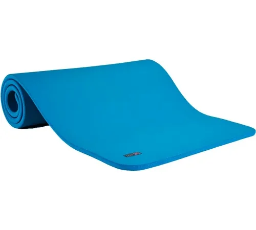 Power Systems Premium Club Exercise Mat - 56"L x 23"W x 5/8" Thick - Jet Black