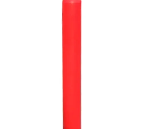 Red foam pool noodle
