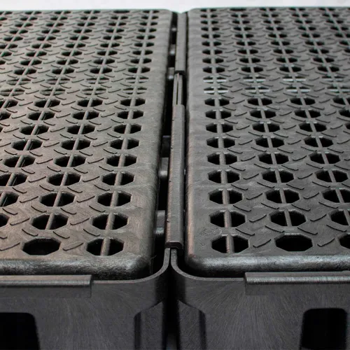 ENPAC® Black Diamond 6 Drum Spillpallet 5115-BD - Low Profile - 3000 Lb. Cap. - Image 2