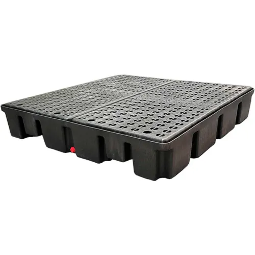 ENPAC Black Diamond Drum Spillpallet 5400-BD-D with Drain - 2000 Lb. Cap. - Image 2