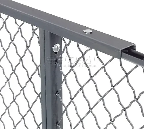 Global Industrial" 10' Top Capping For Wire Mesh Partition