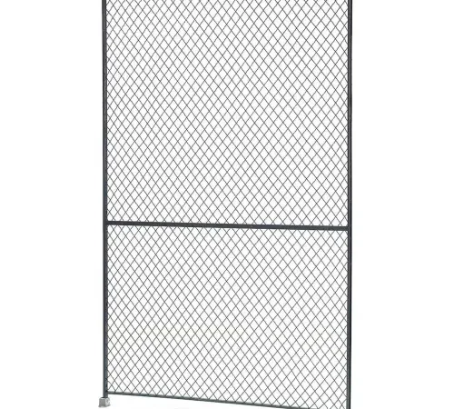 Global Industrial" Wire Mesh Panel, 1'W x 8'H