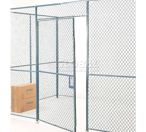 Global Industrial" Wire Mesh Hinged Door - 8x4
