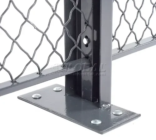 Global Industrial" Channel Stiffener Post - 10'
