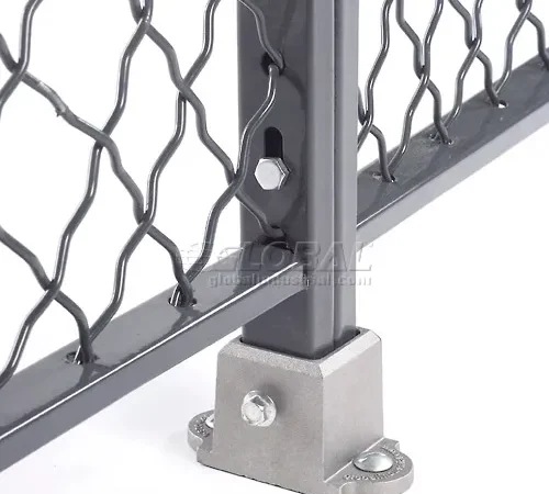 Global Industrial" Floor Socket for Wire Mesh Partitions