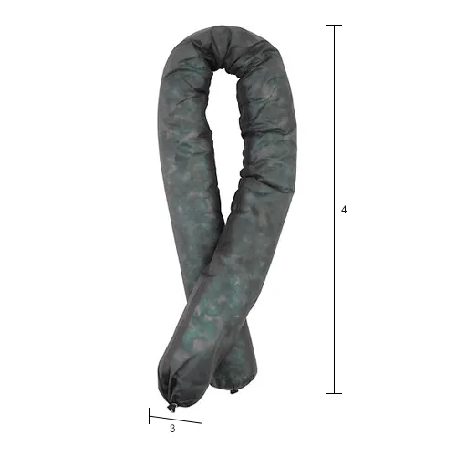 Global Industrial" Universal Sorbent Socks, Heavyweight, 3" Dia. x 48"L, Gray, 12/Pack - Image 5