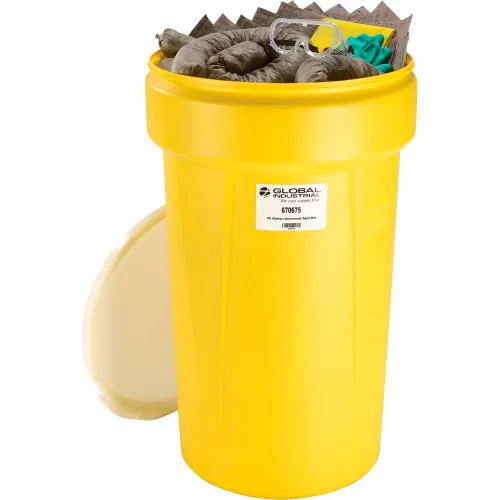 Global Industrial" Universal Spill Drum Kit, 55 Gallon - Image 2