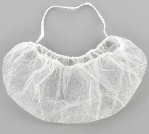 Global Industrial Polypropylene Beard Cover, 19", White, 100/Bag