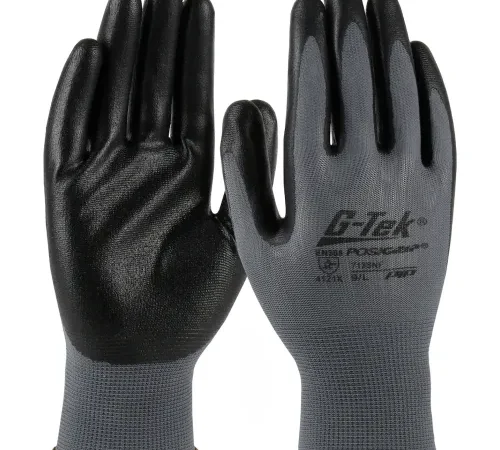 Foam Nitrile Palm Coated Nylon Gloves, PosiGrip® - Pkg Qty 12