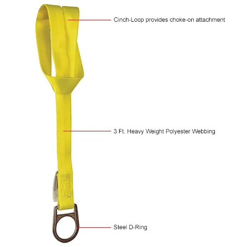 Global Industrial 3' Choker Sling Anchor - Image 2
