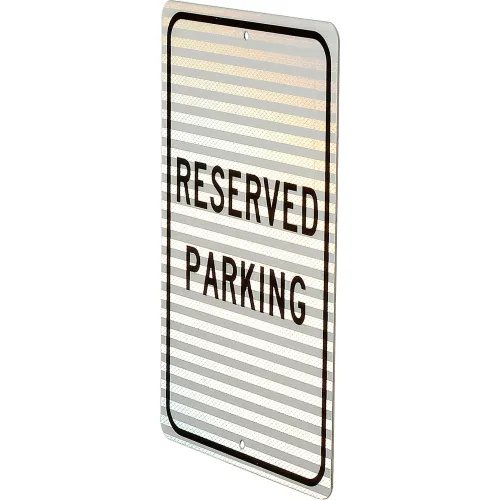 Aluminum Sign - Reserved Parking - .08" Thick, TM5J - Image 2