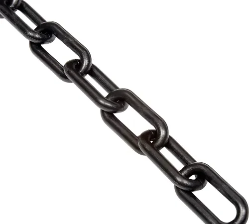 Global Industrial Plastic Chain Barrier, 1-1/2"x50'L, Black