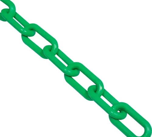 Global Industrial Plastic Chain Barrier, 1-1/2"x50'L, Green