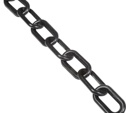 Global Industrial Plastic Chain Barrier, 2"x50'L, Black