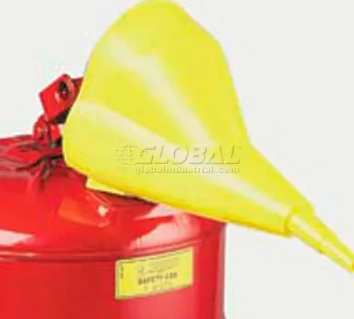 Justrite® Polypropylene Funnel for Type I Steel Safety Cans, 11202Y