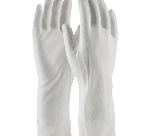 PIP® 97-500/14I CleanTeam® 14" Econo Lt Weight Inspect Gloves, Cotton Lisle, Unhem, Men's