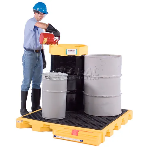 UltraTech Ultra-Spill Bladder System Containment Deck 2330 P4 4-Drum