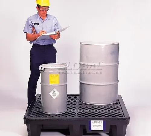 UltraTech Ultra-Spill? Economy Containment Pallet 1112 P4 4-Drum with No Drain