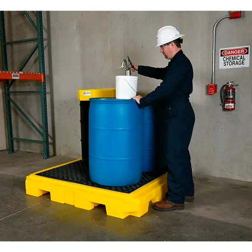 UltraTech Ultra-Spill Pallet Plus Containment Pallet 9630 P4 4-Drum with No Drain - Image 3