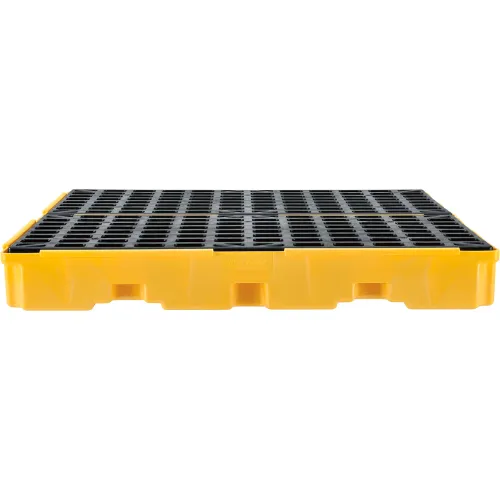 Global Industrial" 4-Drum Spill Containment Modular Platform - 2 Piece - Assembled - Image 5