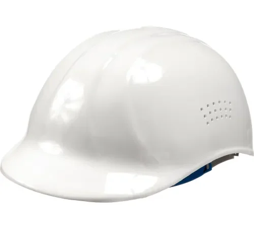 ERB® 67 Vented Bump Cap with 4-Point Pinlock Suspension, White