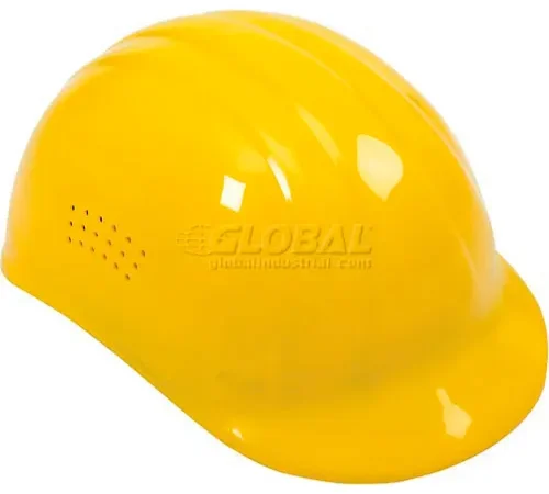 ERB® 67 Vented Bump Cap with 4-Point Pinlock Suspension, Yellow