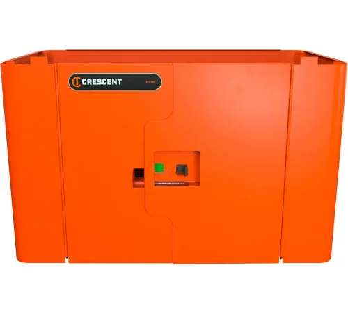 Crescent? Railworks Double Door Lockable Storage, 36-3/4"W x 22-1/2"D x 23-3/16"H, Orange