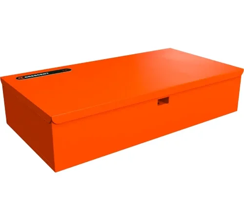 Crescent? Railworks Top Shelf Lockable Workstation, 36-9/16"W x 19"D x 8-3/16"H, Orange