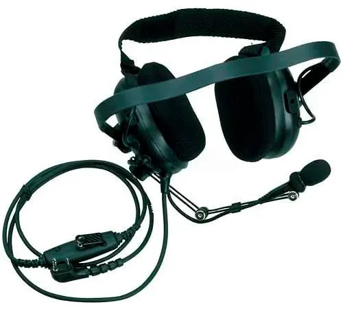 Heavy Duty Noise Reduction Headset, Boom Mic & In-Line, PPT OTH