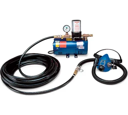 Allegro 9205-01 Half Mask Low Pressure System, 1 Worker, 50' Hose