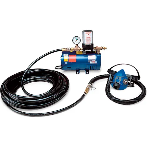 Allegro 9205-01 Half Mask Low Pressure System, 1 Worker, 50' Hose