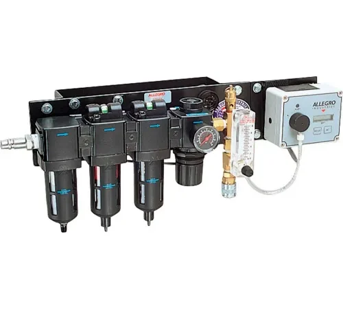 Allegro 9872-40 Breathing Wall-Air™Filtration Panel, 2 Workers, CO Monitor