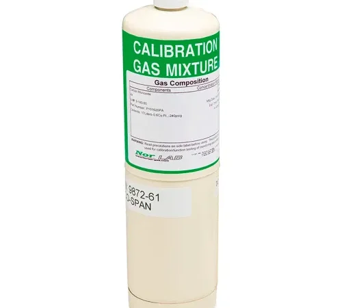 Allegro 9872-61 Calibration Span Gas, 17 Liter bottle