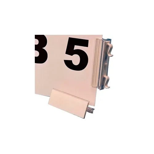 Slip N Stik, Warehouse Aisle Sign Kit 8-1/2" x 11", Snap-On, Blue (10 pcs/pkg)