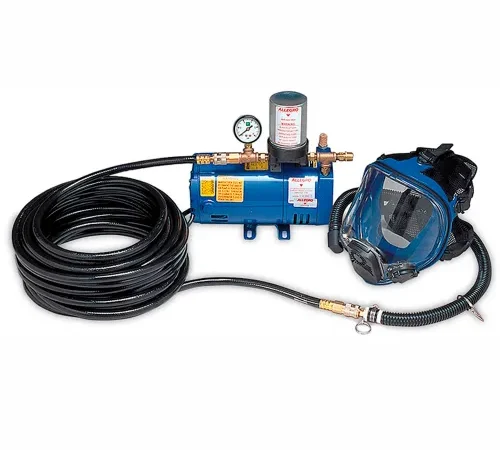 Allegro 9200-01 Full Mask Low Pressure System, 1 Worker, 50' Hose