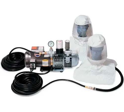Allegro 9220-02 Tyvek™ Supplied Air Low Pressure System, 2 Workers, 50' Hose