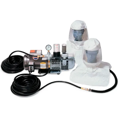 Allegro 9220-02 Tyvek™ Supplied Air Low Pressure System, 2 Workers, 50' Hose