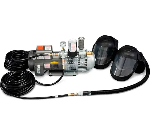 Allegro 9245-02 Supplied Air Shield System, 2 Workers