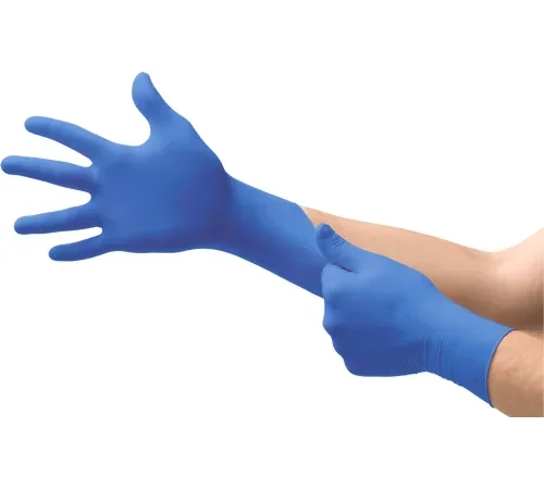 Ansell MICROFLEX® Cobalt® N19 Nitrile Gloves, Powder-Free, Beaded, Size XL, 100/Pack