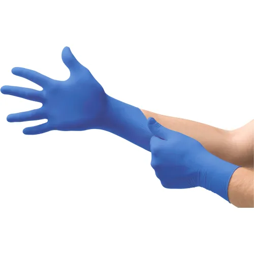 Ansell MICROFLEX® Cobalt® N19 Nitrile Gloves, Powder-Free, Beaded, Size XL, 100/Pack