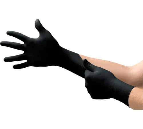 Ansell MICROFLEX® Onyx® N64 Nitrile Gloves, Powder-Free, Beaded, Size S, 100/Pack