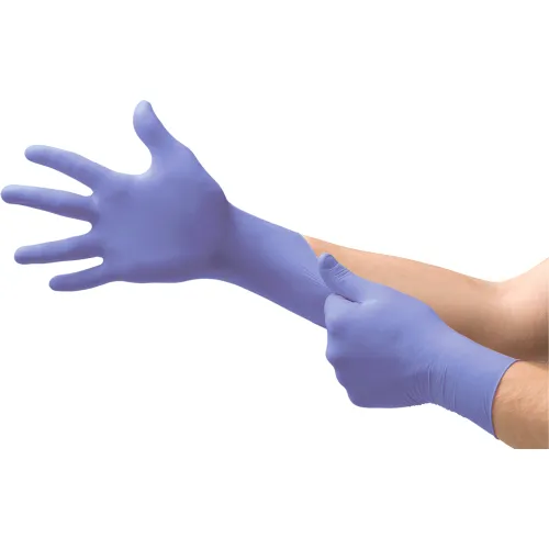 Ansell MICROFLEX® Supreno® SE SU-690 Nitrile Gloves, Powder-Free, Beaded, Size M, 100/Pack