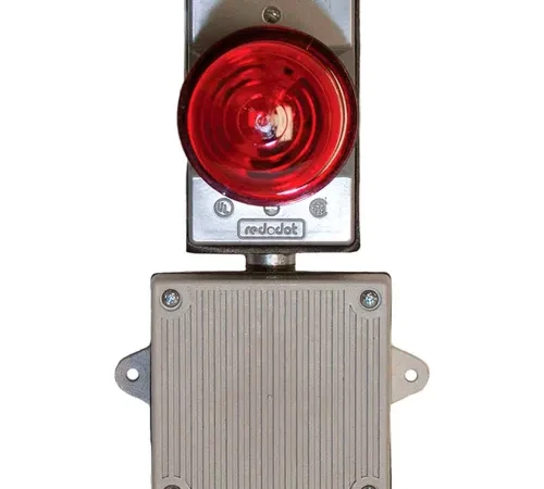 Remote Audible/Visual Strobe Alarm for Panel Mounted Filtration Units, 120 VAC, ALMSTH120