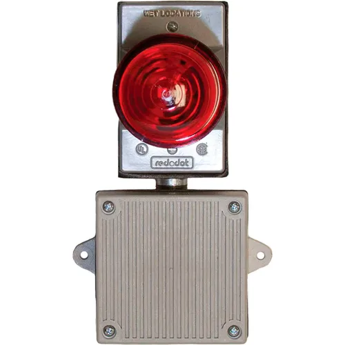 Remote Audible/Visual Strobe Alarm for Panel Mounted Filtration Units, 120 VAC, ALMSTH120