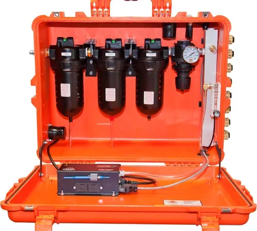 Air Systems International 100 CFM Breather Box®, 8 Outlets, Schrader Fitting, BB100-CO8