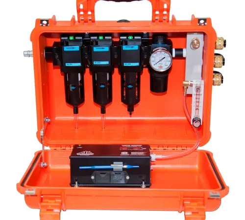 Air Systems 30 CFM Intrinsically Safe Breather Box®, 3 Outlets, Hansen Fitting, BB30-COIS